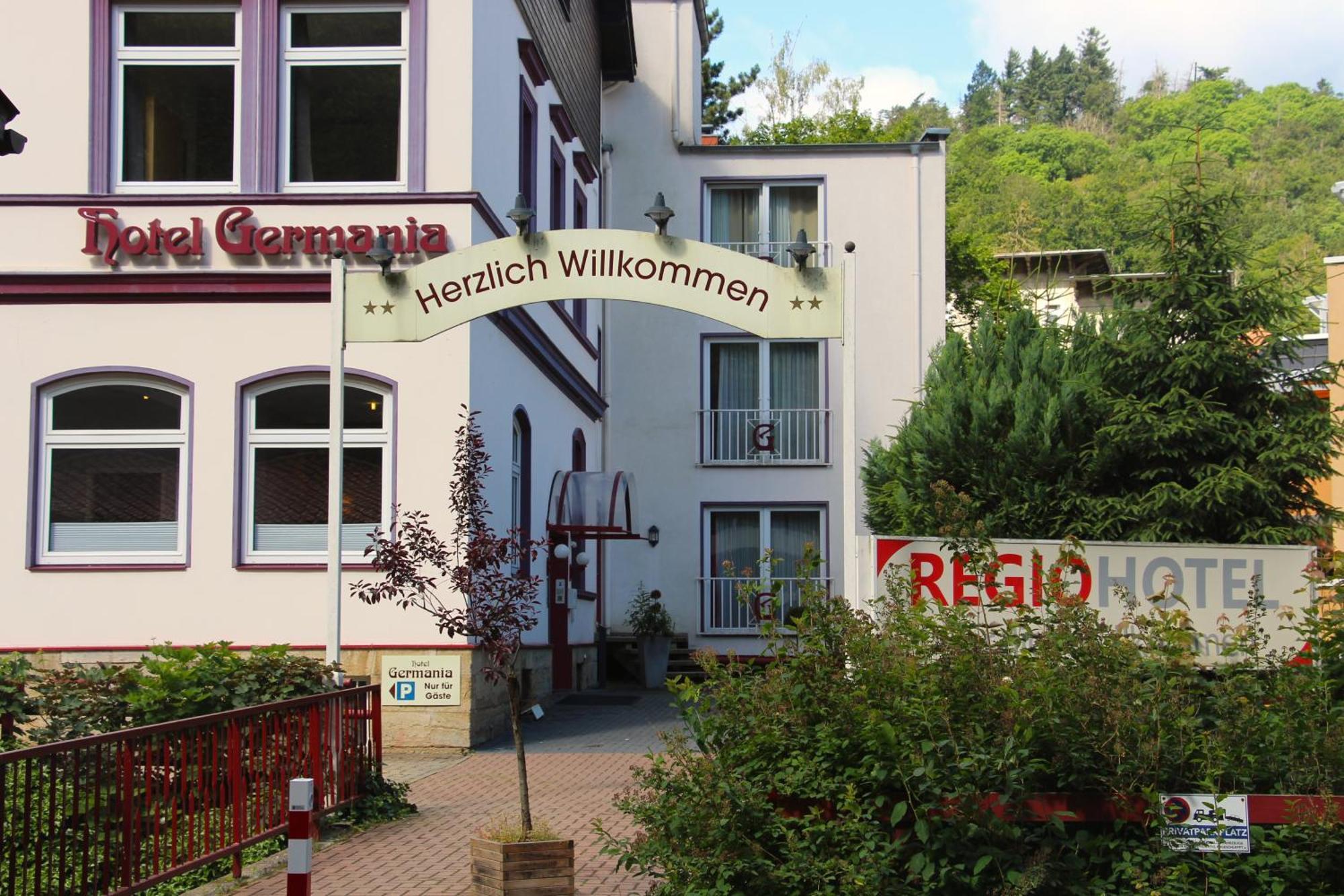 Regiohotel Germania Am Kurpark バート・ハルツブルク エクステリア 写真