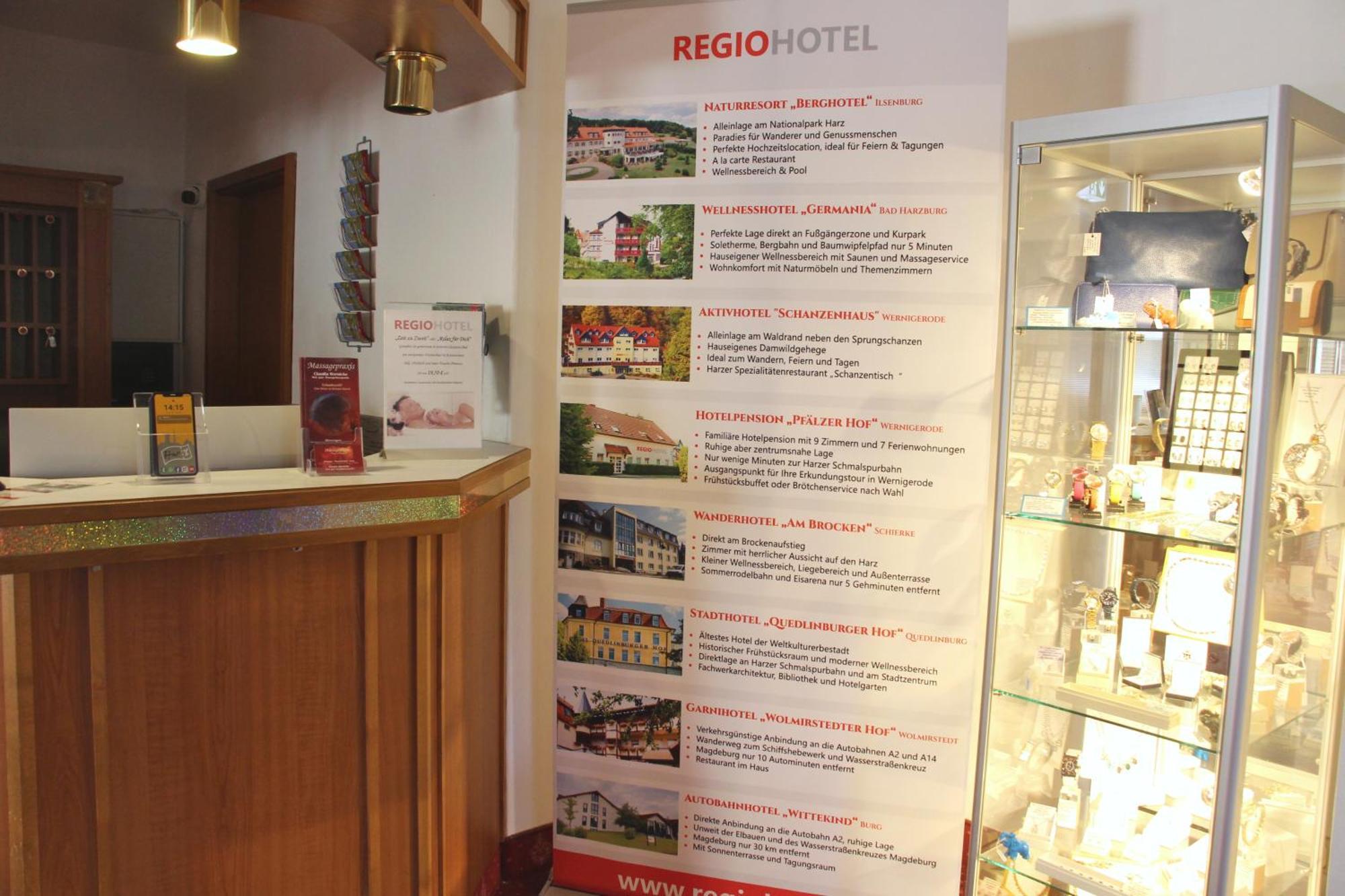 Regiohotel Germania Am Kurpark バート・ハルツブルク エクステリア 写真