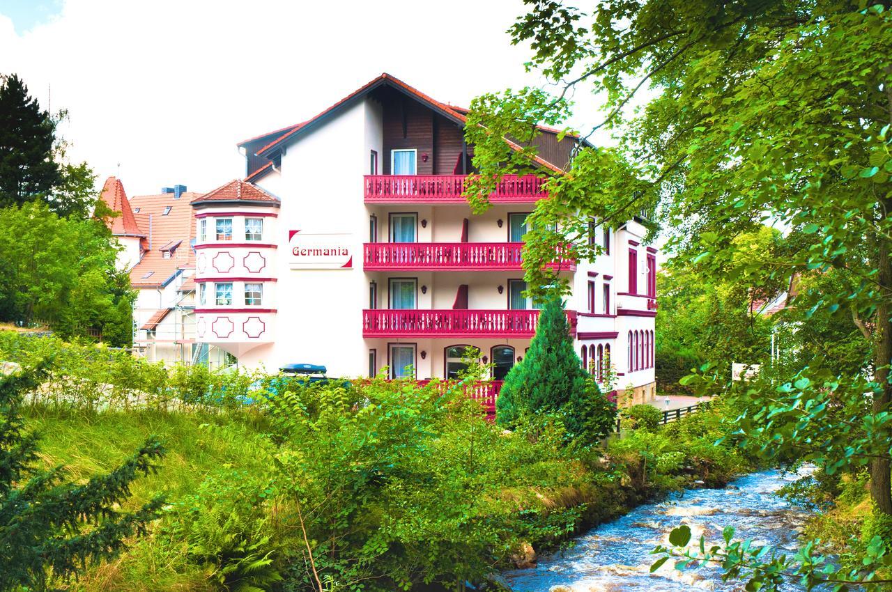 Regiohotel Germania Am Kurpark バート・ハルツブルク エクステリア 写真