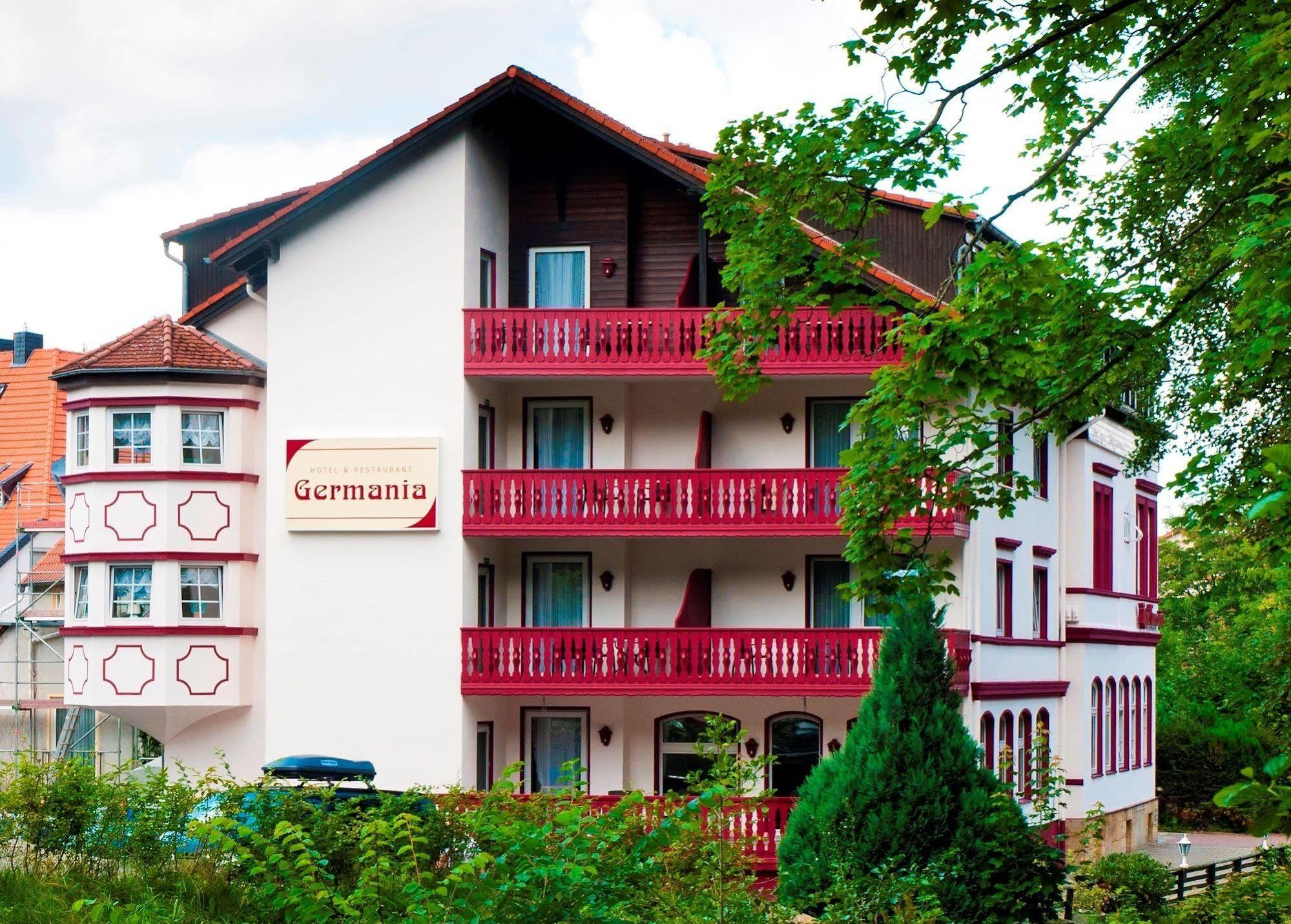 Regiohotel Germania Am Kurpark バート・ハルツブルク エクステリア 写真