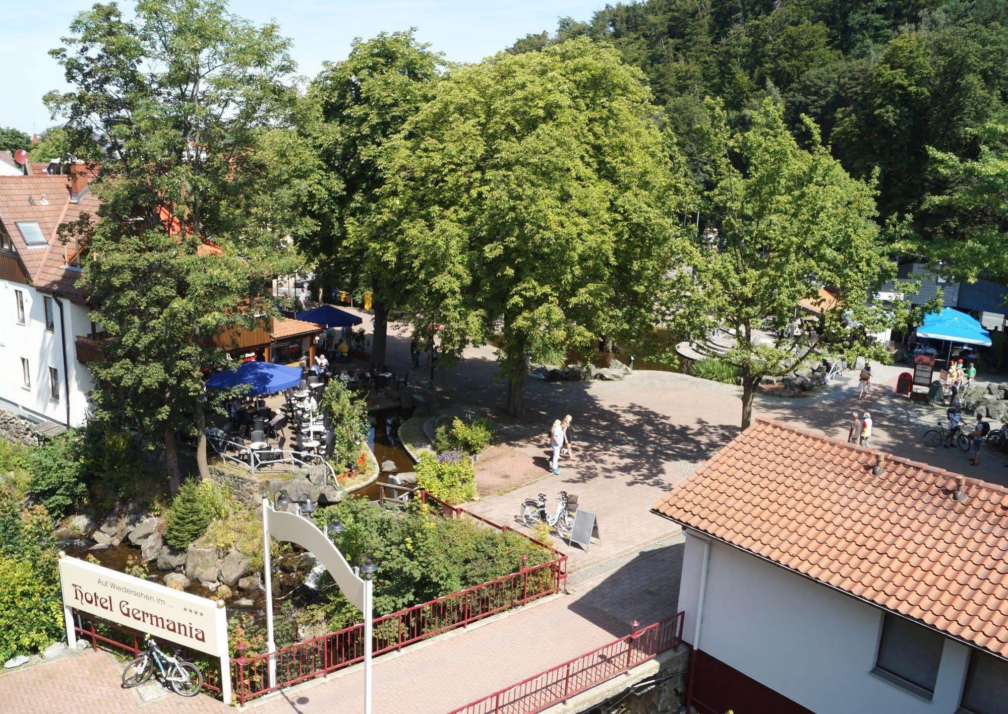 Regiohotel Germania Am Kurpark バート・ハルツブルク エクステリア 写真