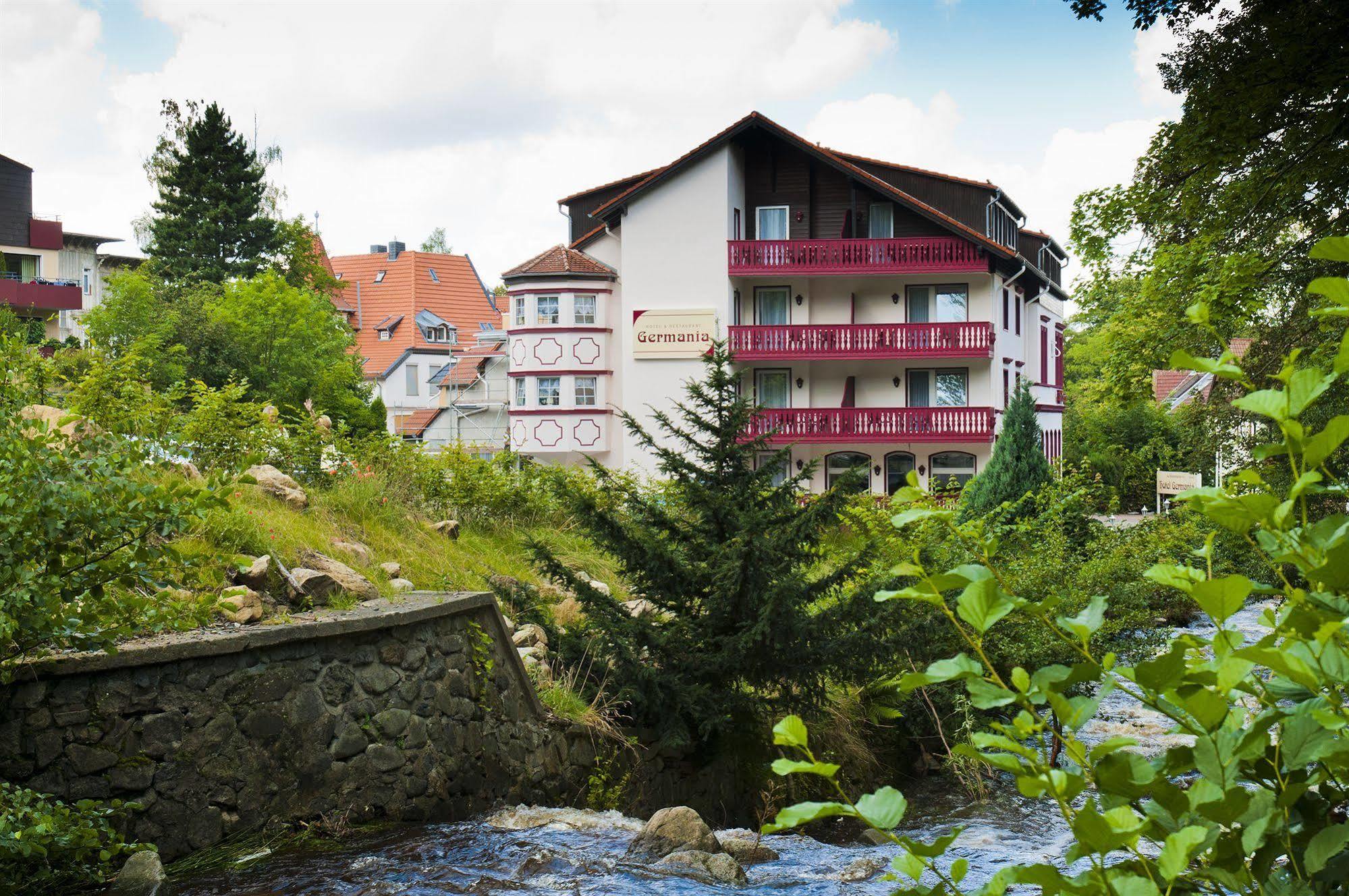 Regiohotel Germania Am Kurpark バート・ハルツブルク エクステリア 写真